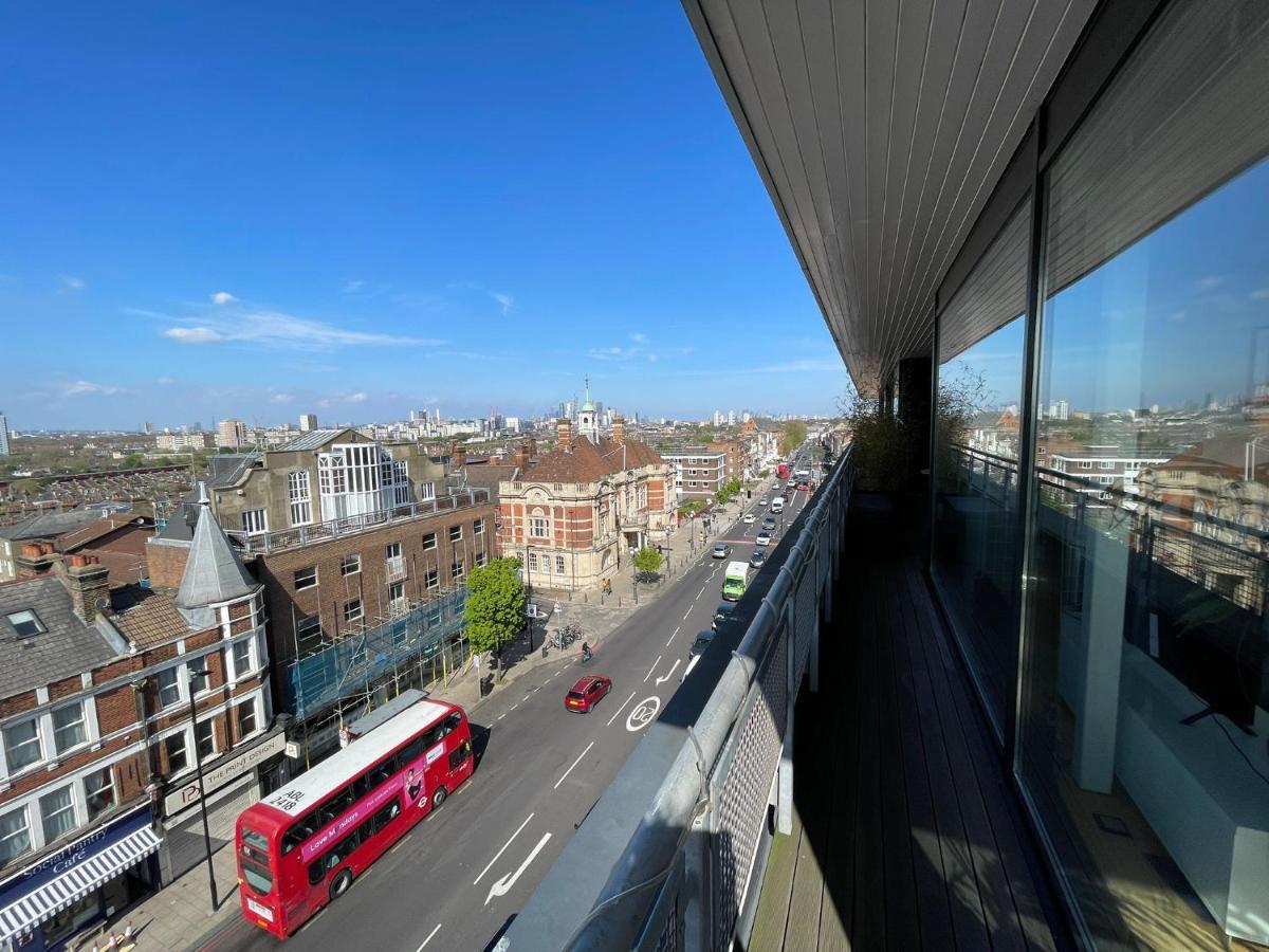 Apartmán Penthouse In Battersea Amazing Views Of Londýn Exteriér fotografie