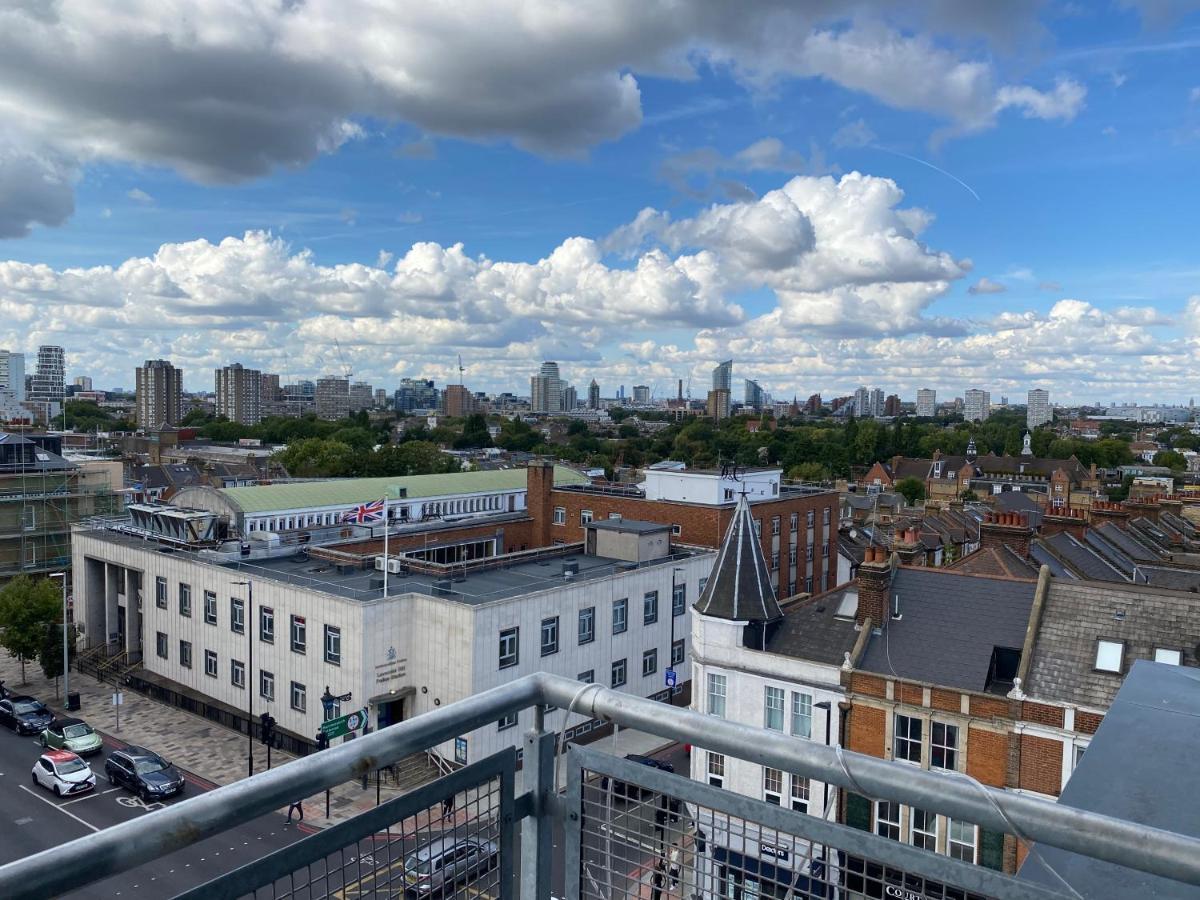 Apartmán Penthouse In Battersea Amazing Views Of Londýn Exteriér fotografie