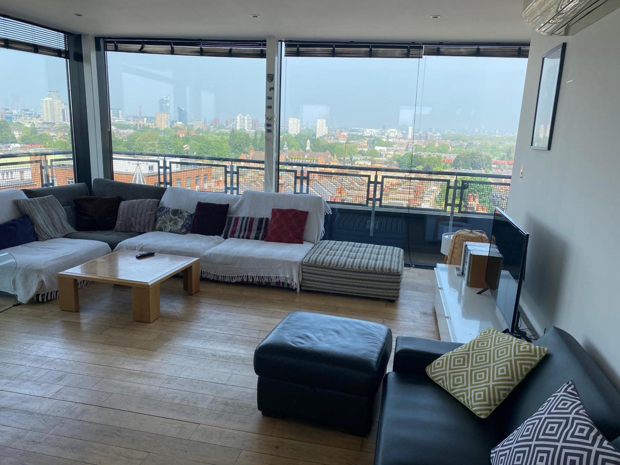 Apartmán Penthouse In Battersea Amazing Views Of Londýn Exteriér fotografie