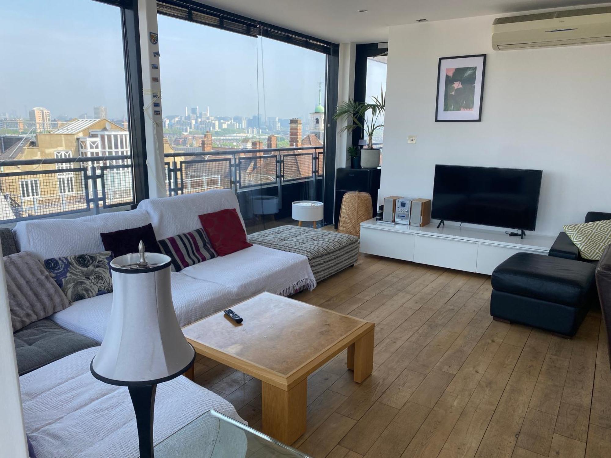 Apartmán Penthouse In Battersea Amazing Views Of Londýn Exteriér fotografie