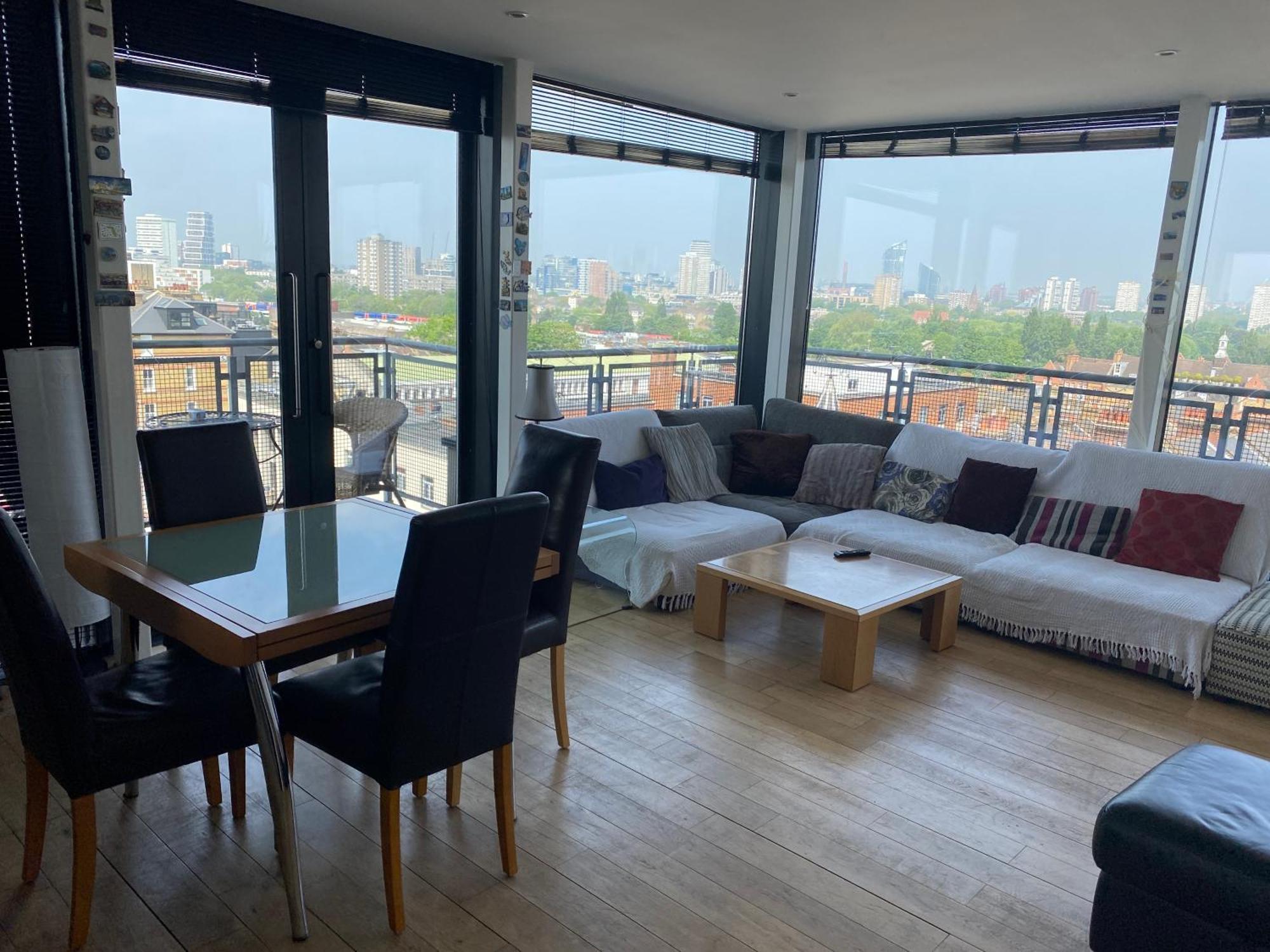 Apartmán Penthouse In Battersea Amazing Views Of Londýn Exteriér fotografie