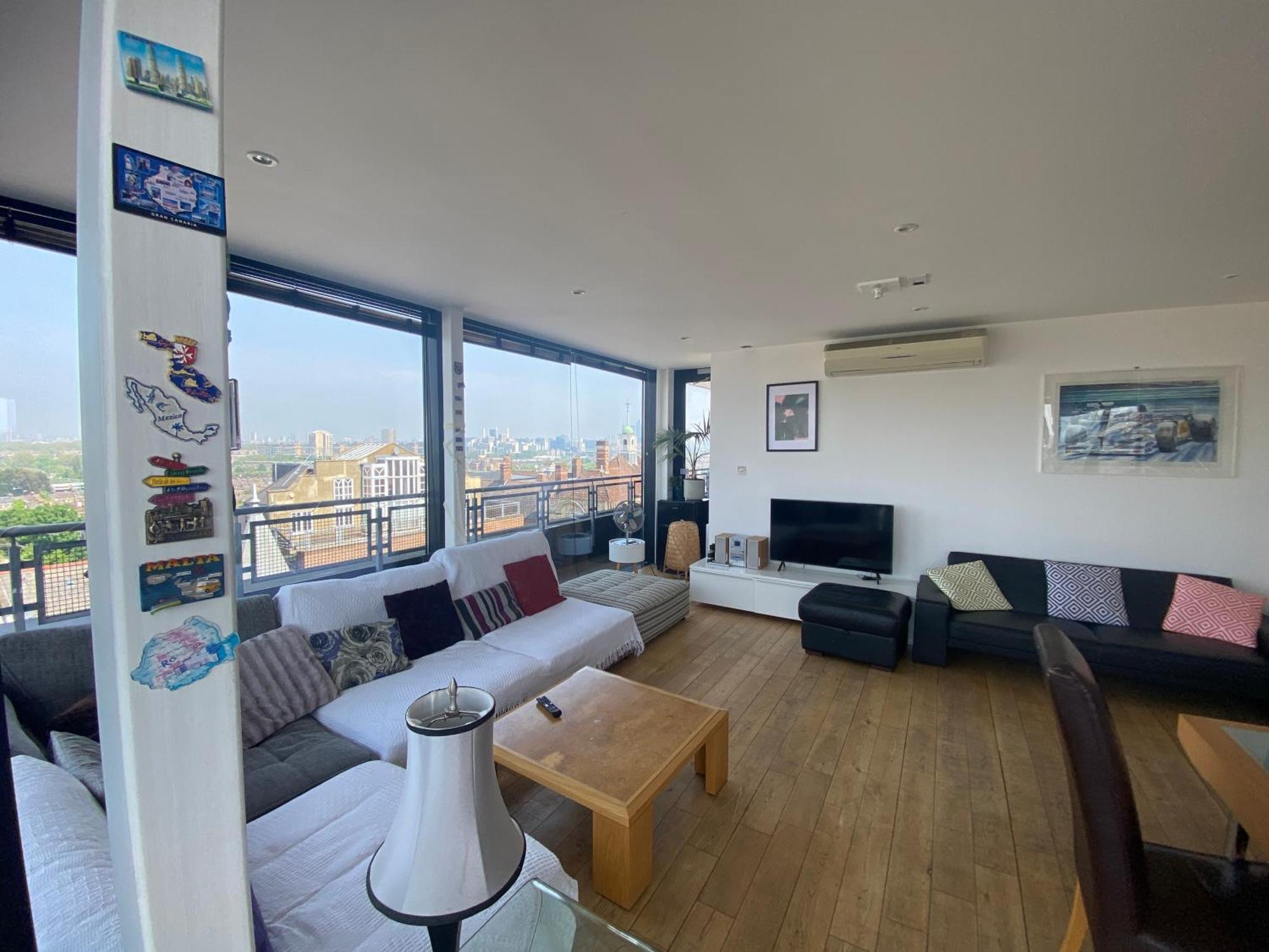 Apartmán Penthouse In Battersea Amazing Views Of Londýn Exteriér fotografie