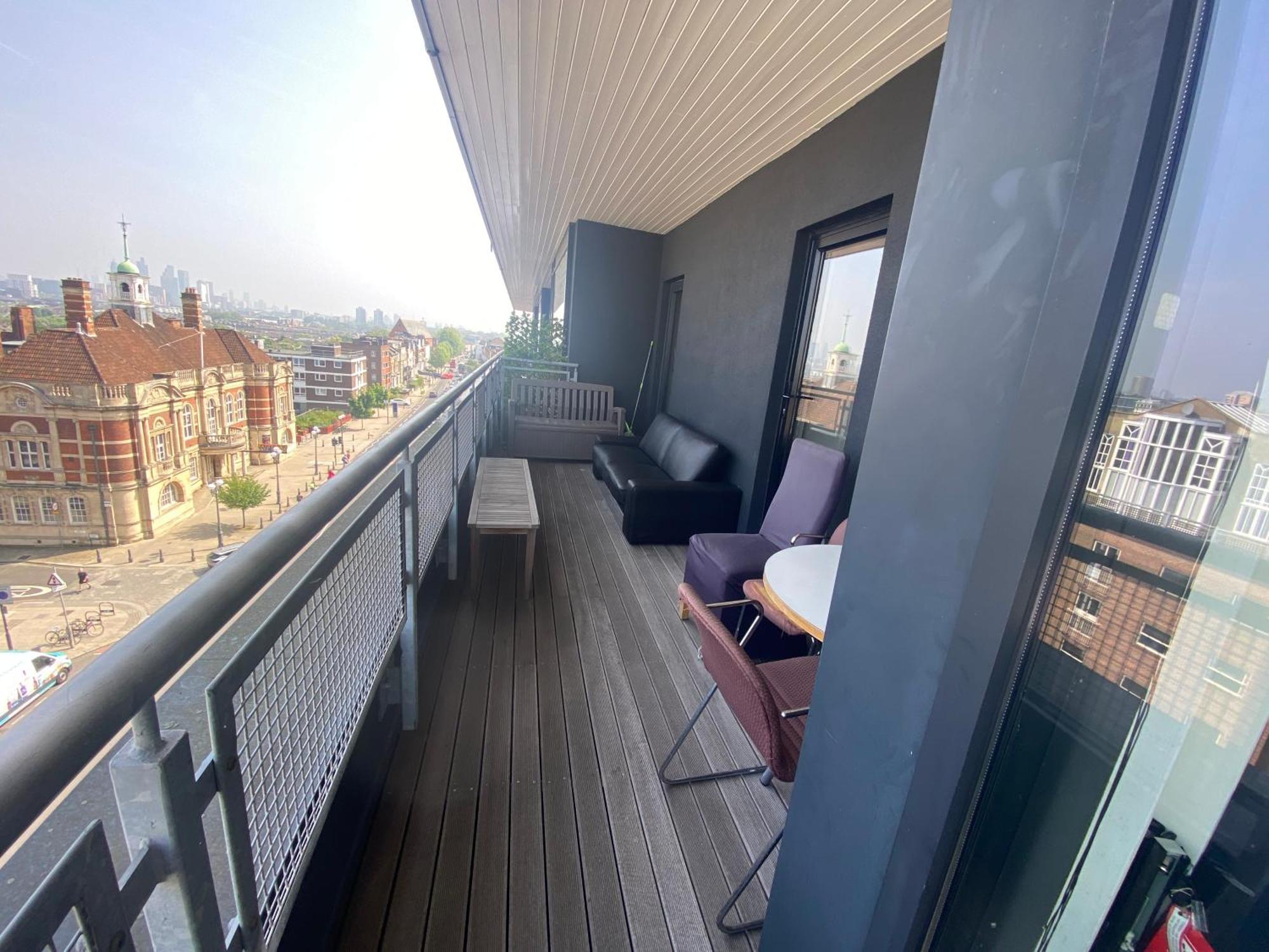 Apartmán Penthouse In Battersea Amazing Views Of Londýn Exteriér fotografie